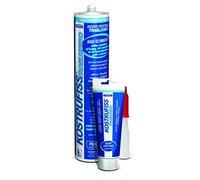 KOSTRUFISS-T è un adesivo monocomponente esente da solventi. Indurisce in presenza di umidità (igroindurente)