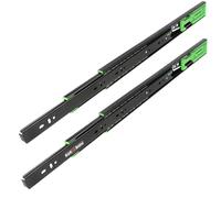 KOTARBAU® 1 paio di binari per cassetti, completamente estraibili, 450 mm, estraibili per cassetti, sistema di estrazione, guide telescopiche, per cassetti
