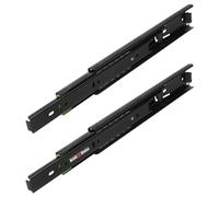 KOTARBAU® 1 paio di guide per cassetti, estraibili completi, 250 mm, guide estraibili per cassetti, sistema di estrazione, guide scorrevoli per cassetti