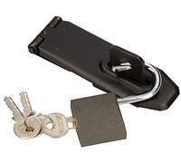 KOTARBAU 1A-2CQX-GZ57 Chiavistello per Porta, Nero, 95 mm