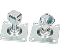 KOTARBAU 2 pezzi M20 100 X 100 nastro porta zincato regolabile vite vite vite vite vite vite vite piastra di avvitamento piastra antiruggine resistente alle intemperie