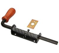 KOTARBAU® 260 mm (10.24 in) Bullone scorrevole caricato a molla per carichi pesanti Chiusura a scatto Porta Chiusura a scatto Serratura Bullone Barilotto Capannone Pollaio Polvere Verniciato a polvere
