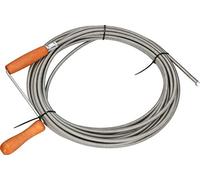 KOTARBAU 5907465905787 - Albero per la pulizia dei tubi, colore: argento, 10 m