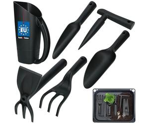 KOTARBAU® Attrezzi Giardinaggio, Kit Giardinaggio, PVC, Nero