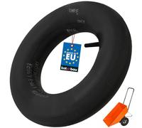 KOTARBAU® Camera d'aria - Gomma - 4.00-8 - Nero - ⌀ 33 cm - Valvola Dritta - Camera D'Aria Per Carriola - Standard - per Pneumatic - Resistente
