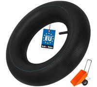KOTARBAU® Camera d'aria - Gomma - 4.00-8 - Nero - ⌀ 35 cm - Valvola Dritta - Camera D'Aria Per Carriola - Standard - per Pneumatic - Resistente
