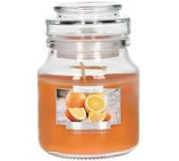 KOTARBAU® Candela profumata in un bicchiere con coperchio, idea regalo, candele decorative per aromaterapia, durata fino a ore (piccolo, arancione)