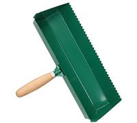KOTARBAU Cazzuola Adesiva 100-420 mm, Manico in Legno, Spatola per Calcestruzzo Aerato, Pala per Calcestruzzo a Gas (365 mm)