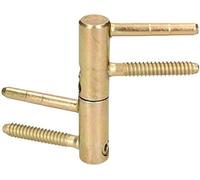 KOTARBAU Cerniera universale per porta in ottone, 16 mm, resistente, alta capacità di carico, testa del cilindro regolabile