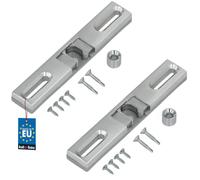 KOTARBAU® Chiusura a scatto per porta del balcone, 9,9 x 1,7 cm, con pali