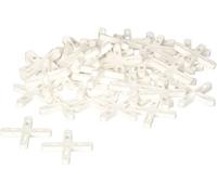 KOTARBAU® Croce per piastrelle, 5 mm, per la posa di piastrelle, set da 50 pezzi