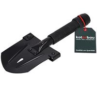 KOTARBAU® Feldspaten Pala multifunzione Acciaio Nero 29 cm