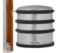 KOTARBAU® Fermaporta per porte (alto, argento)