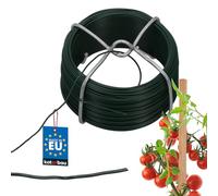 KOTARBAU Filo da Giardino Ø 1,2 mm 50 m Rivestimento in PVC Filo per Legare Le Piante per Lavori Fai da Te Verde
