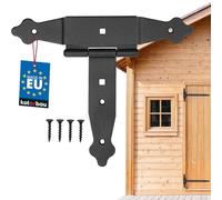 KOTARBAU® Gancio a croce, 150 mm, chiusura a T, rivestimento in polvere