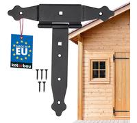 KOTARBAU® Gancio a croce da 200 mm, cerniera a T, rivestimento in polvere