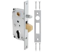 KOTARBAU® Gancio per cancello scorrevole Serratura a mortasa 72/40 Bullone di guida Scorrevole per porta Blocco del gancio Blocco trappola Cancello di ingresso resistente alla corrosione