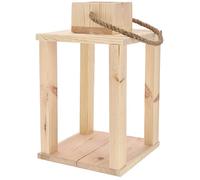 KOTARBAU® Lanterna decorativa in legno per fiori e candele H 350 mm