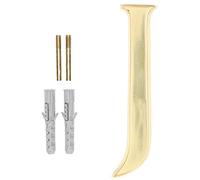 KOTARBAU® - Lettera “J” in ottone, 10 cm, per case, residenze, alberghi, appartamenti, monumenti e lapidi, 100% ottone