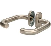 KOTARBAU® Maniglia per porta in acciaio inox con scudo stretto