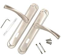 KOTARBAU Maniglia per porta, satinata, maniglia per porta, maniglia per porta interna esterna