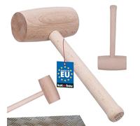 KOTARBAU® Martello in legno di diametro 65 mm per falegname, falegname, falegname, martello, falegname, falegnameria