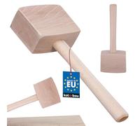 KOTARBAU® Martello in legno, rettangolare, 315mm, Ergonomico