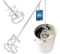KOTARBAU® Miscelatore per malta a spirale, 100 mm, per cemento, intonaco, colori, cestello di miscelazione, mescolatore a chiocciola, agitatore per tondi, frusta per intonaco SDS Plus