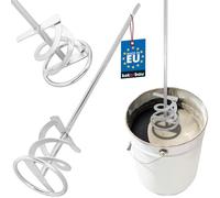 KOTARBAU® Miscelatore per malta a spirale, 120 mm, per cemento, intonaco, colori, cestello di miscelazione, mescolatore a chiocciola, agitatore per tondi, frusta per intonaco SDS Plus