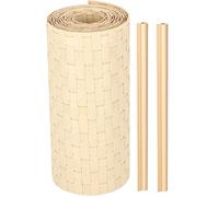 KOTARBAU® Nastro frangivista in rattan tecnico solido per giardino e balcone, 19 cm x 255 cm, biodegradabile, diversi colori estetici durevoli Premium