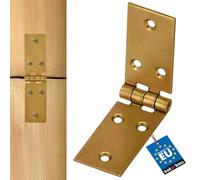 KOTARBAU Nastro per casse arrotolato, cerniere per mobili, zincate, giallo, 100 mm x 25 mm