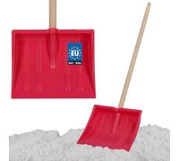 KOTARBAU® Pala da Neve per Bambini - Plastica - 25x20 cm - Rosa - Badile con Manico Legno - Paletta Neve Bambini - Mini Pala - per Giocare All'Aperto
