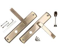 KOTARBAU® Patina - Set maniglia per porta WC universale, moderno, 90 mm