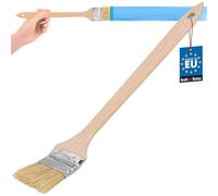 KOTARBAU® Pennello per radiatore, 50 mm, pennello angolare, pennello per vernice, pennello per legno, per punti difficili da raggiungere