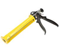 KOTARBAU® Pistole di Silocone per Cartucce 310 ml Siringa di Silicone per Colle Sigillanti Pistola per Cartucce Professionale Pistone Triplo Rinforzato