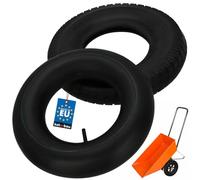 KOTARBAU® Pneumatico Carriola - ⌀ 41 cm - 8PR - Camera d'aria - ⌀ 35 cm - Gomma - Nero - Copertone e Camera d'aria Carriola - Sostituzione - Resistente