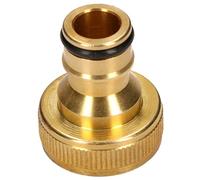 KOTARBAU® Raccordi in Ottone 3/4" a Collegamento Stretto tra Rubinetto e Raccordo Rapido del Tubo da Giardino Adattatore Professionale