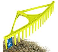 KOTARBAU® Rastrello per foglie in plastica senza manico, 18 denti, L: 64 cm, verde celadon, rastrello da fieno, rastrello, rastrello, rastrello, rastrello, rastrello, scopa per foglie, in plastica