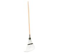 KOTARBAU® Rastrello zincato larghezza regolabile 210-470 mm 18 denti con manico