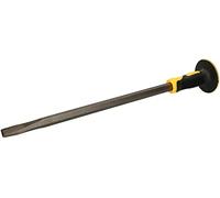 Kotarbau® - Scalpello da muratore con protezione per le mani, 500 x 18 mm, piatto