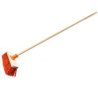 KOTARBAU® Scopa da 400 mm con manico in legno per la pulizia di grandi superfici