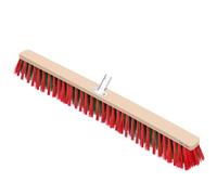 KOTARBAU® Scopa da Esterno - Spazzolone per Pavimenti Esterni - 85 cm - Scopettone Industriale - Scopa Giardino Esterno - Senza Manico - Legno - PVC