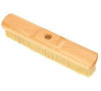 KOTARBAU® Scopa in pelo naturale, 300 mm, senza manico con filettatura a vite, scopa universale