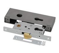 KOTARBAU® Serratura a gancio porta scorrevole 72/30 piastra di chiusura resistente alla corrosione