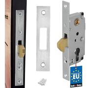 KOTARBAU® serratura a gancio porta scorrevole F-30 serratura porta scorrevole zincata resistente alla corrosione piastra di bloccaggio cancello d'ingresso