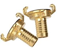 KOTARBAU® Set di 2 attacchi rapidi 3/4" sistema Geka con diametro 19 mm per tubo da giardino