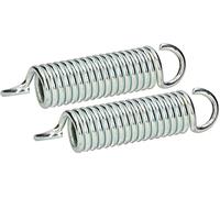 KOTARBAU® - Set di 2 molle oscillanti per altalena o amaca sospesa, 5 mm, 18 spire zincate