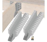 KOTARBAU® Set di 25 scarpe per travi, 45 x 108 mm, connettore in legno in acciaio zincato, per travi, per travi in legno