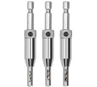 KOTARBAU® - Set di 3 punte per trapano da cerniere. in acciaio super rapido per il posizionamento di precisione e la lavorazione dei mobili