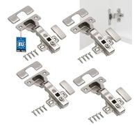 KOTARBAU® Set di 4 Cerniere per Armadi e Mobili, per Porte di Armadi, Cucina, Cerniere per Vasi, 35 mm